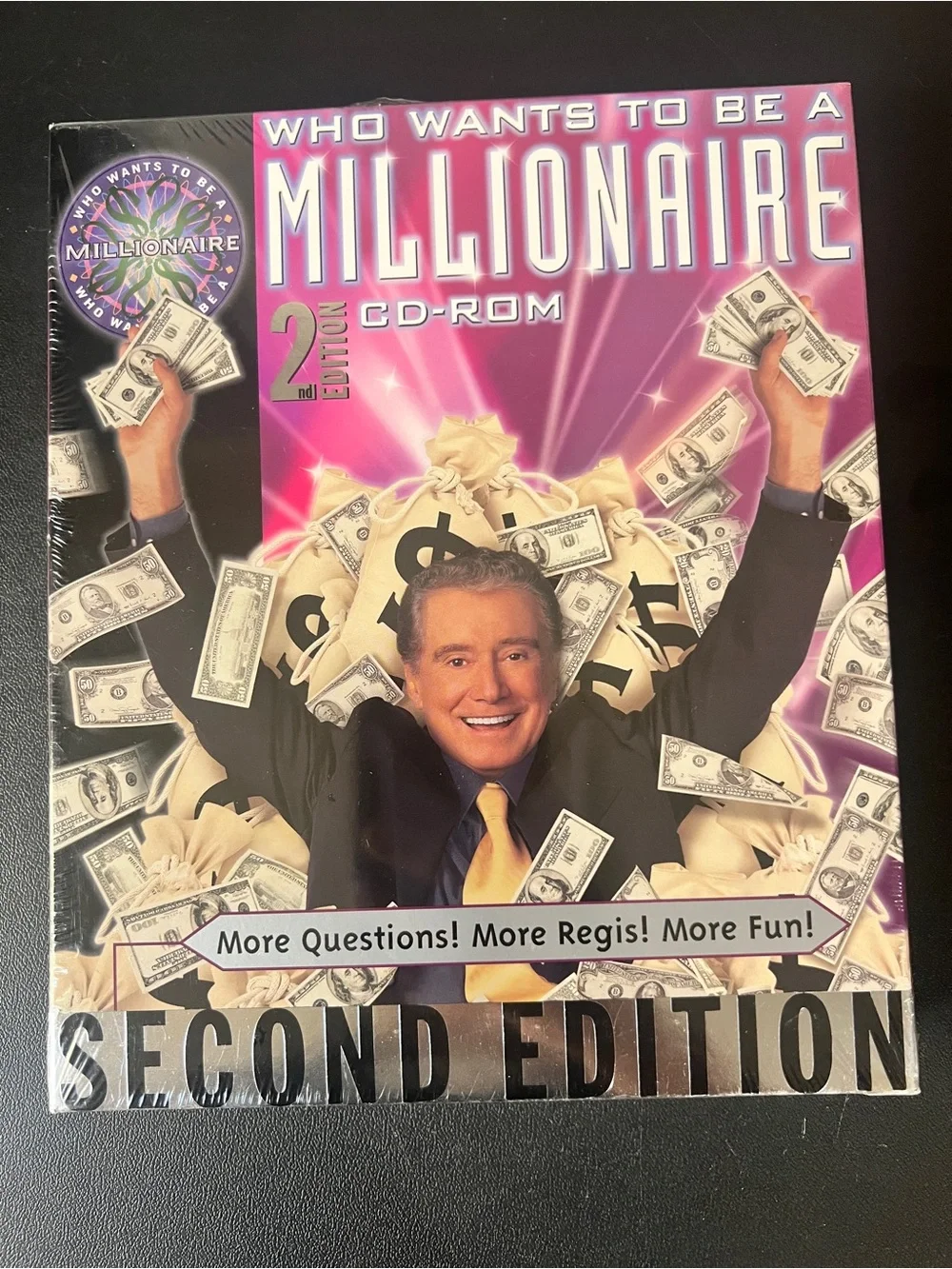 Who Wants to Be a Millionaire CD-ROM: 2nd Edition (Windows/Mac, 2000) SEALED
